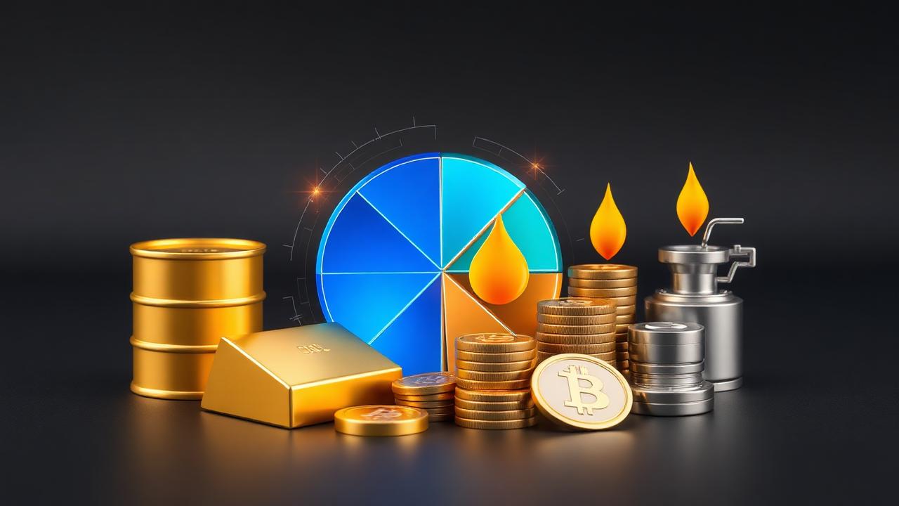 أفضل محفظة سلع متنوعة لعام 2026: استراتيجية التوزيع الأمثل