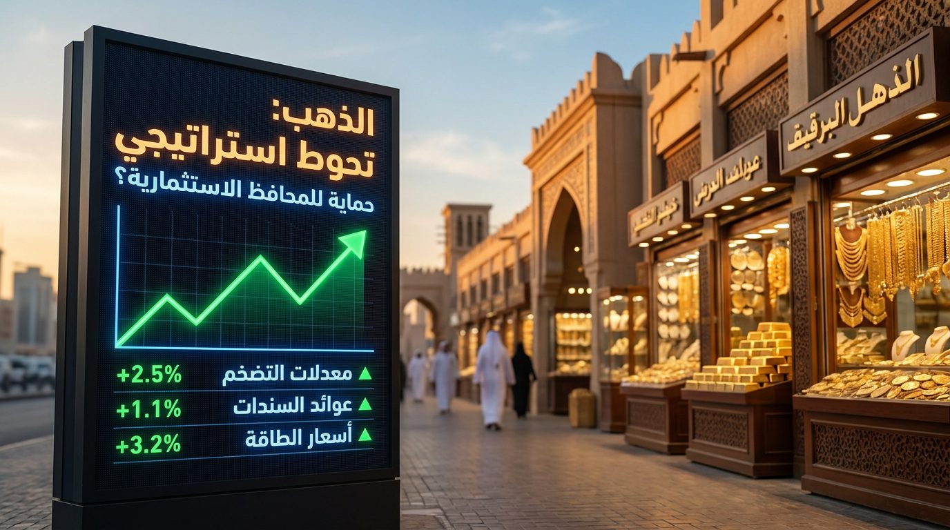 متى يكون الذهب وسيلة تحوط فعّالة لمحفظتك؟