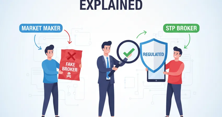 هل وسيطك من نوع Market Maker أم STP؟ ولماذا يهمك ذلك؟