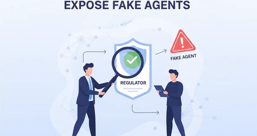 استخدام البحث المعكوس للصور لكشف وكلاء وهميين