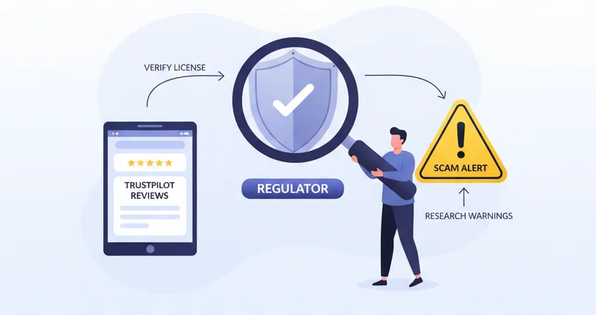 كيف تستخدم Trustpilot لتقييم شركة تداول بشكل صحيح؟