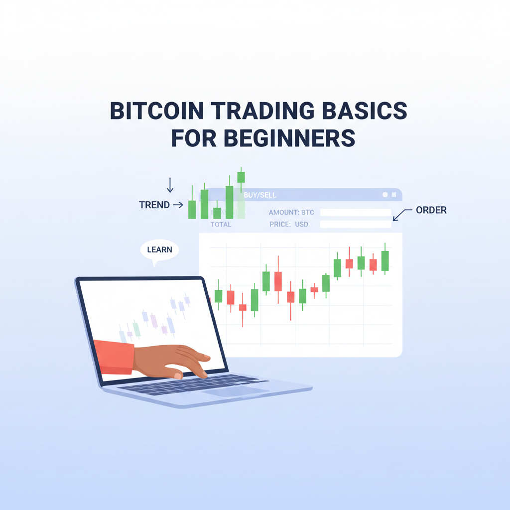 أساسيات تداول البيتكوين كمبتدئ