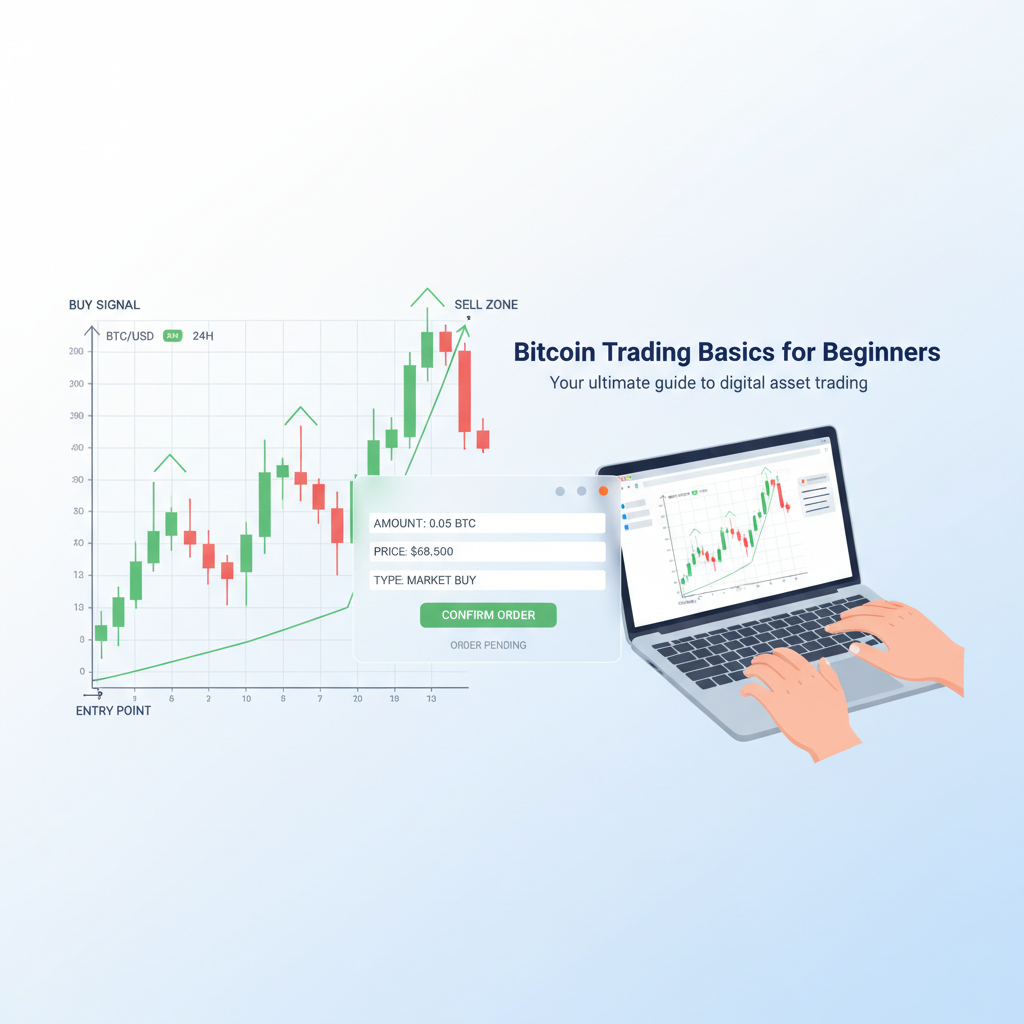 أساسيات تداول البيتكوين كمبتدئ