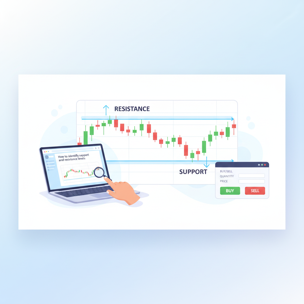 كيف تحدد مستويات الدعم والمقاومة؟
