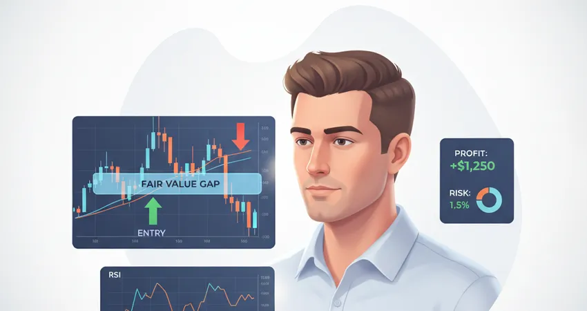 استراتيجية تداول Fair Value Gaps (FVG)