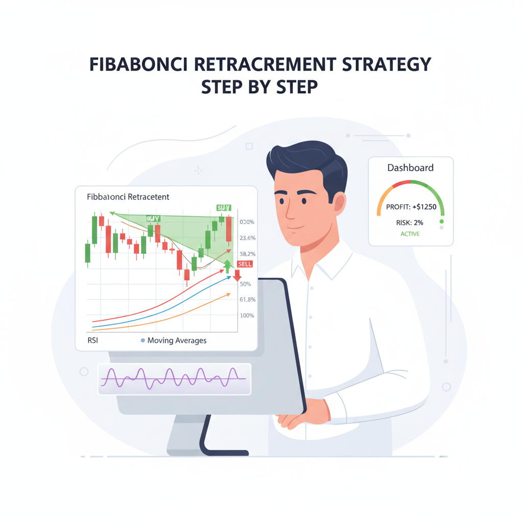 استراتيجية Fibonacci Retracement خطوة بخطوة