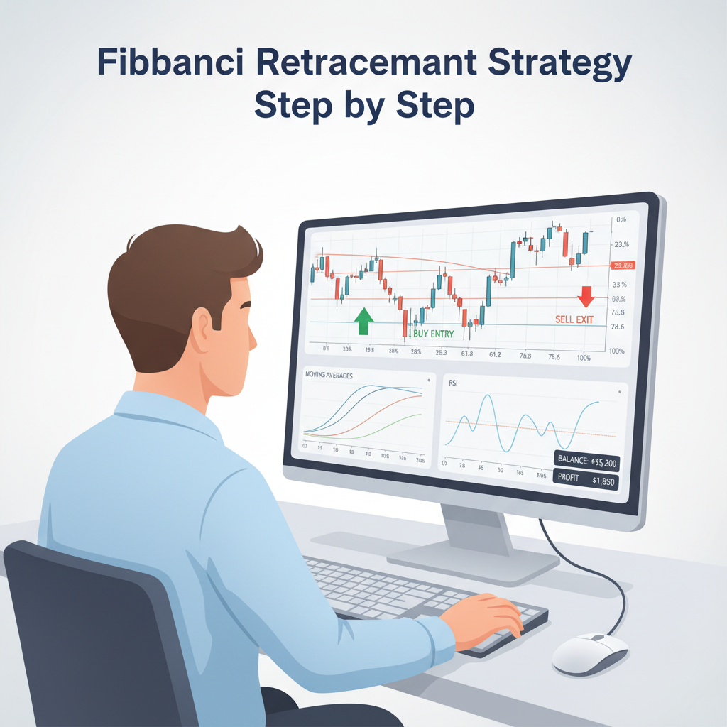 استراتيجية Fibonacci Retracement خطوة بخطوة