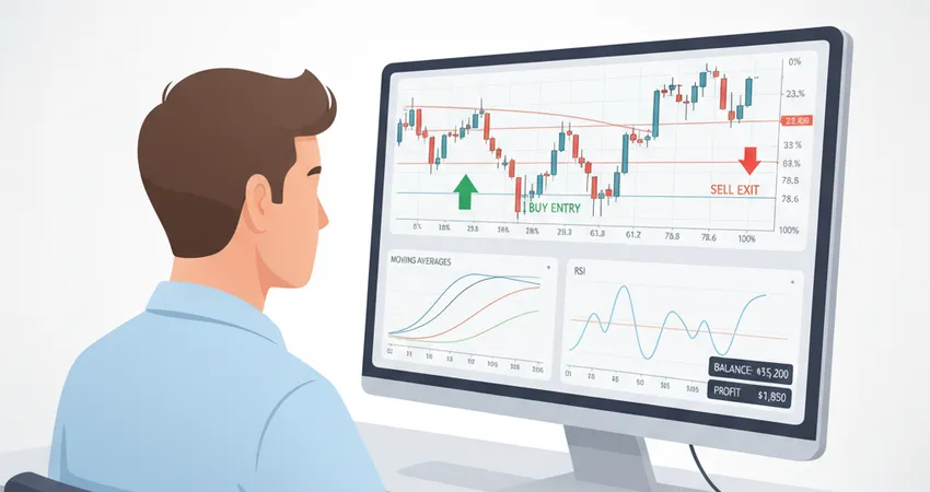 استراتيجية Fibonacci Retracement خطوة بخطوة