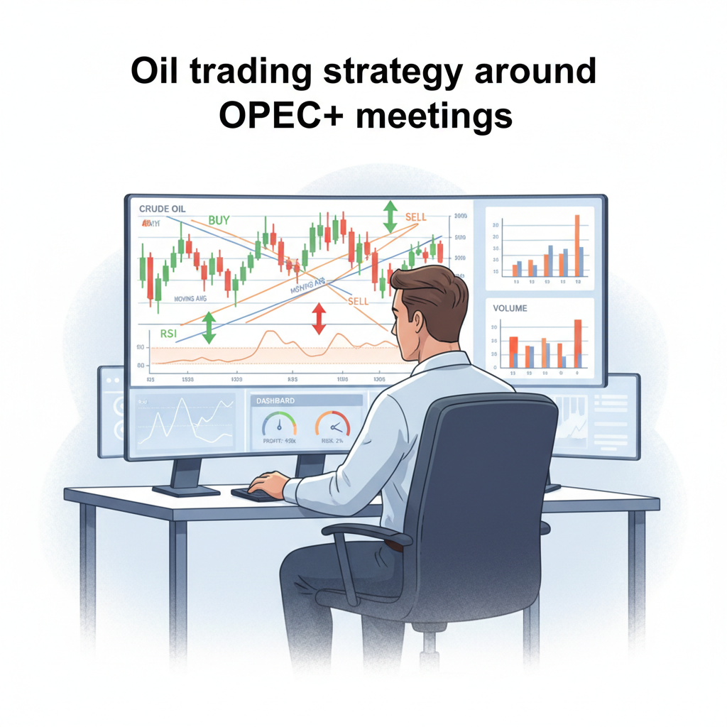 استراتيجية تداول النفط مع OPEC+ Decisions
