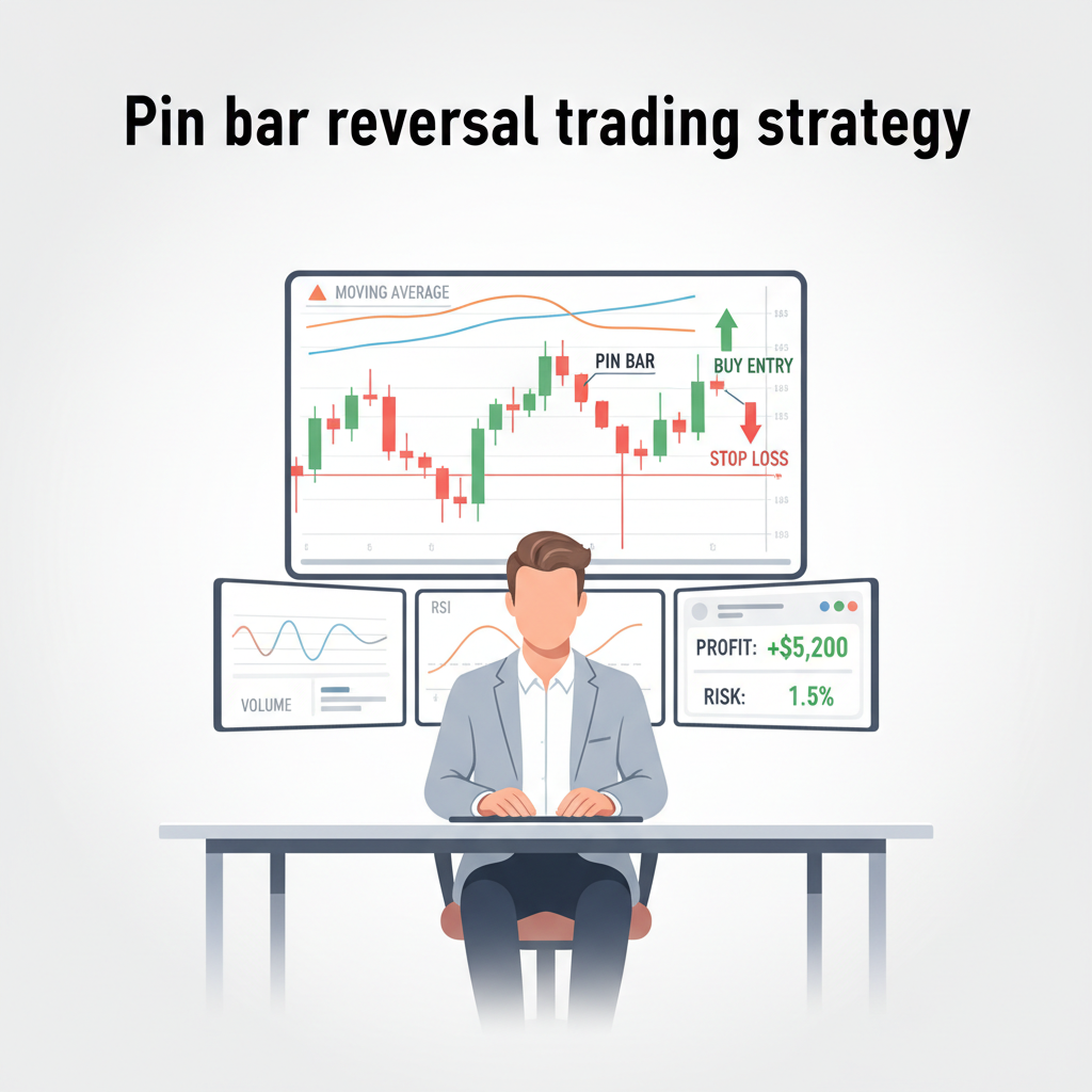 استراتيجية تداول الانعكاس بالـ Pin Bar