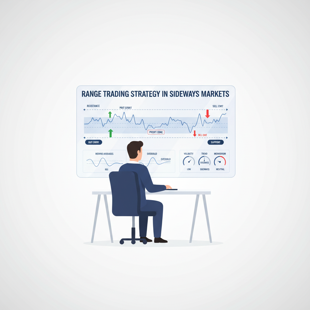 استراتيجية تداول النطاقات الجانبية Range Trading