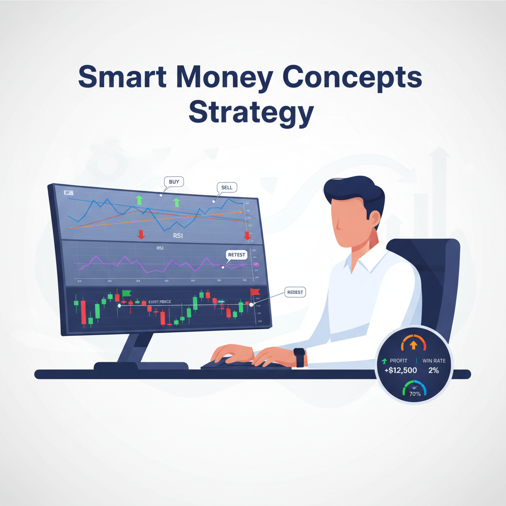 استراتيجية Smart Money Concepts (SMC)